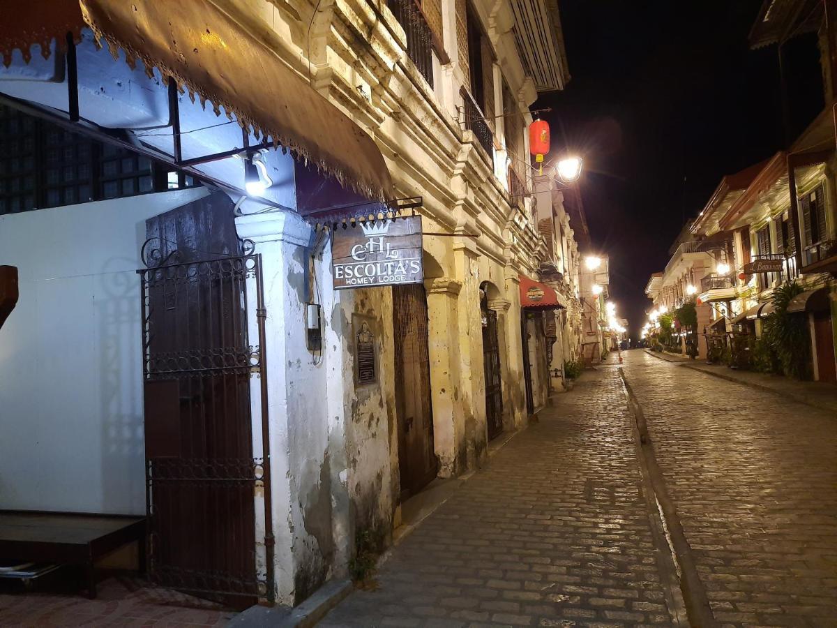 Escolta's Homey Lodge Vigan Exterior foto